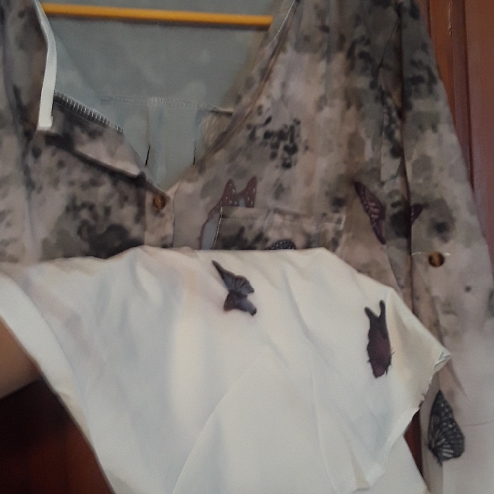 Lightweight button down camisole